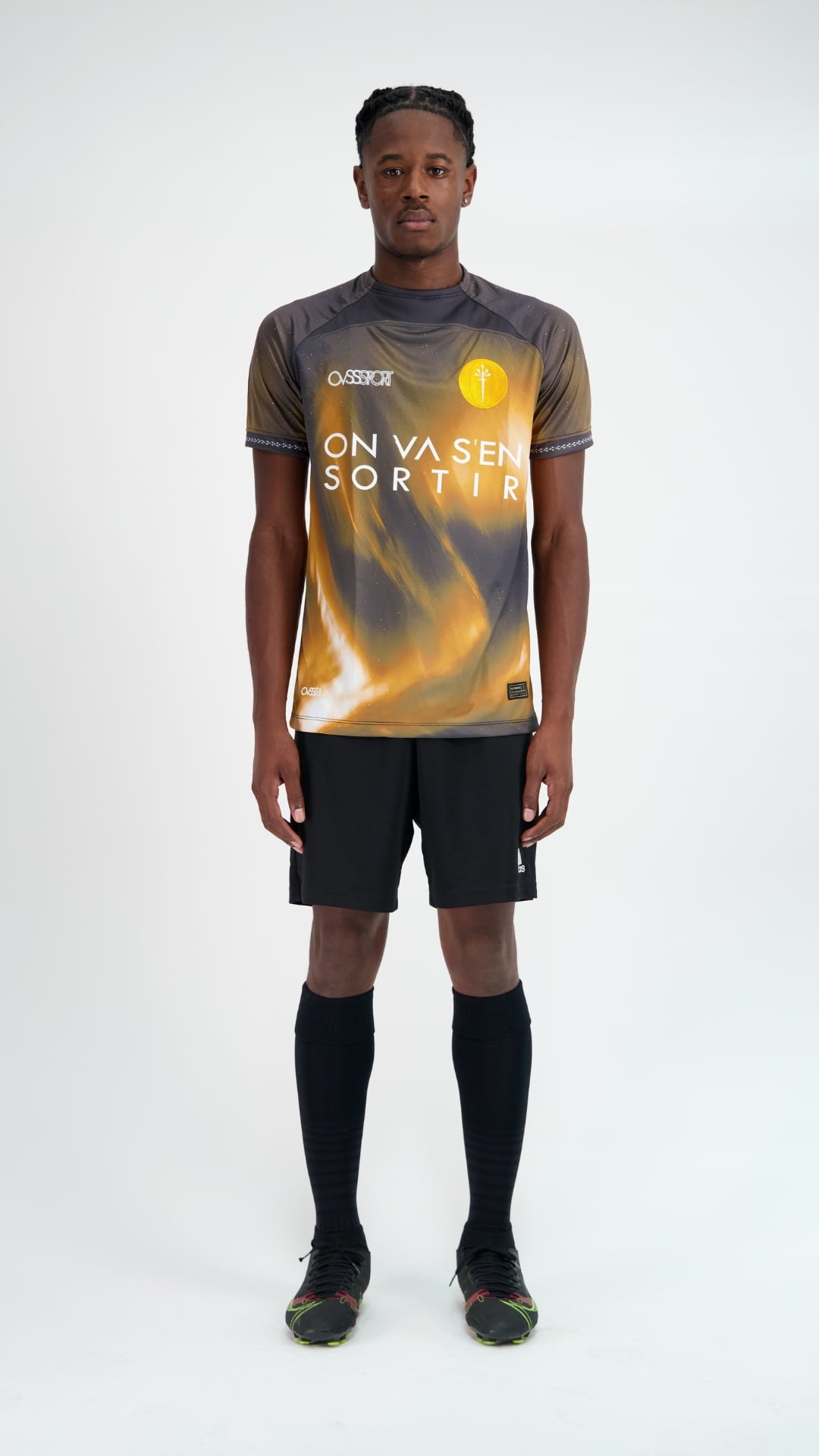 MAILLOT - GALAXIE ORANGE