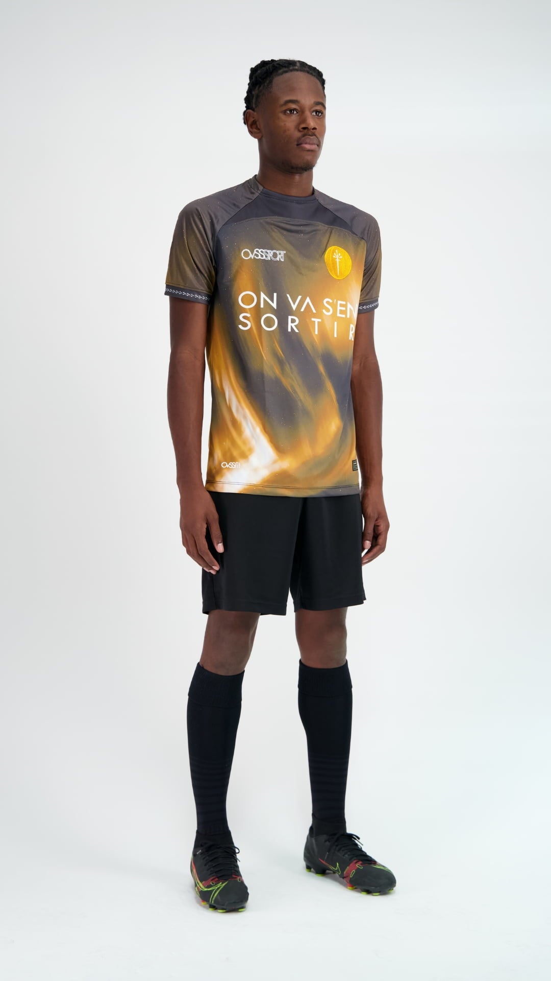 MAILLOT - GALAXIE ORANGE