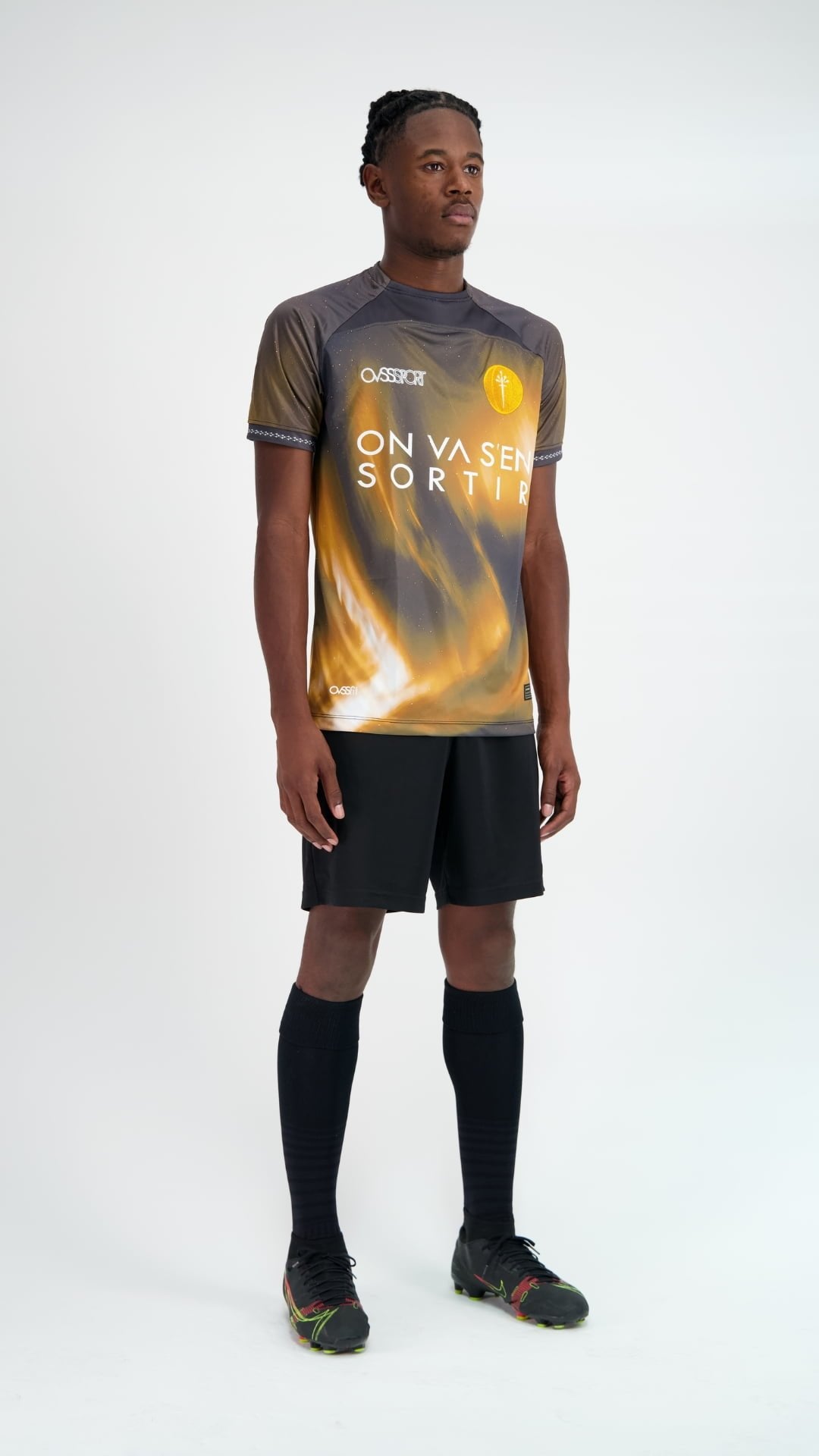 MAILLOT - GALAXIE ORANGE