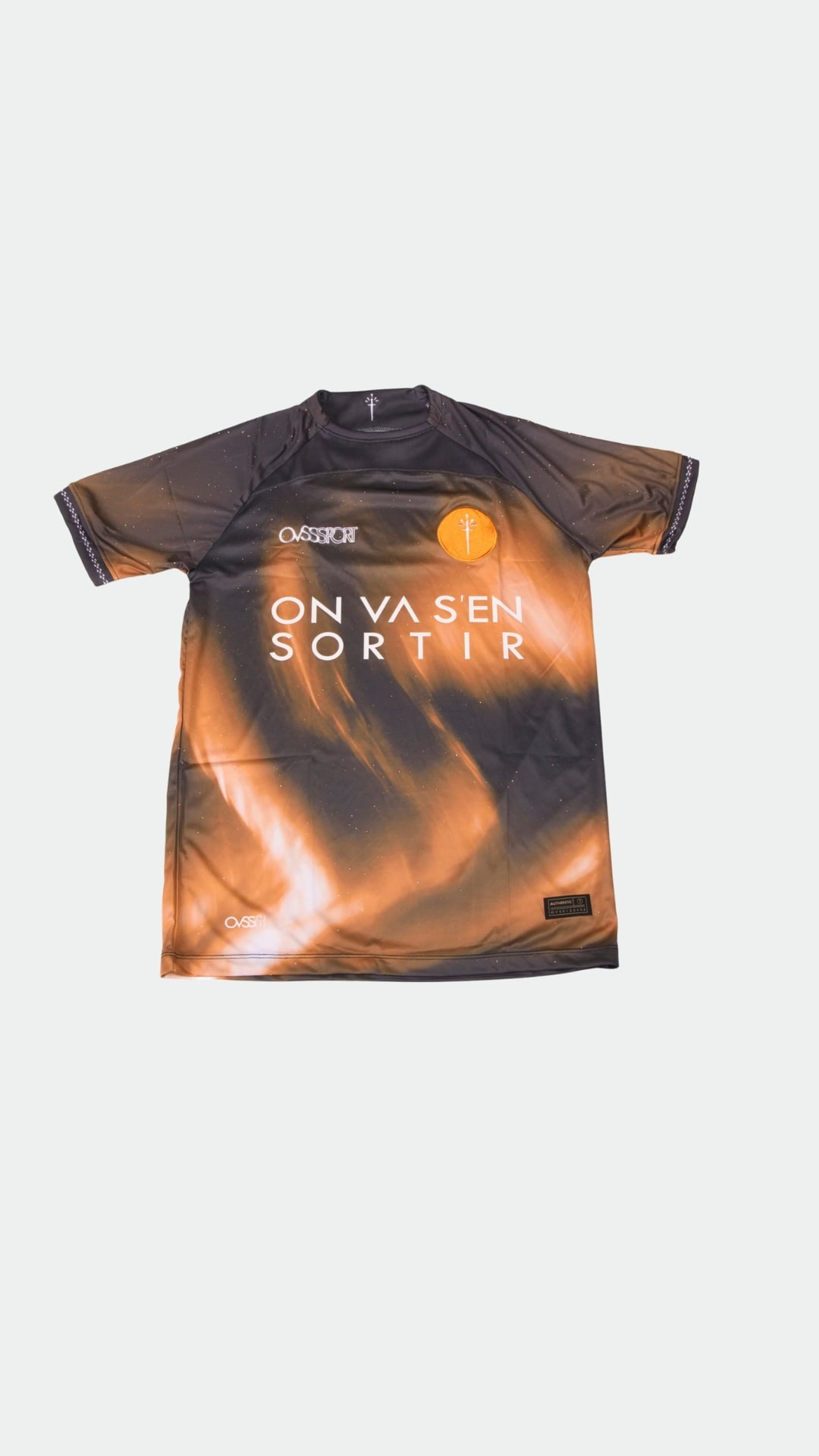 MAILLOT - GALAXIE ORANGE