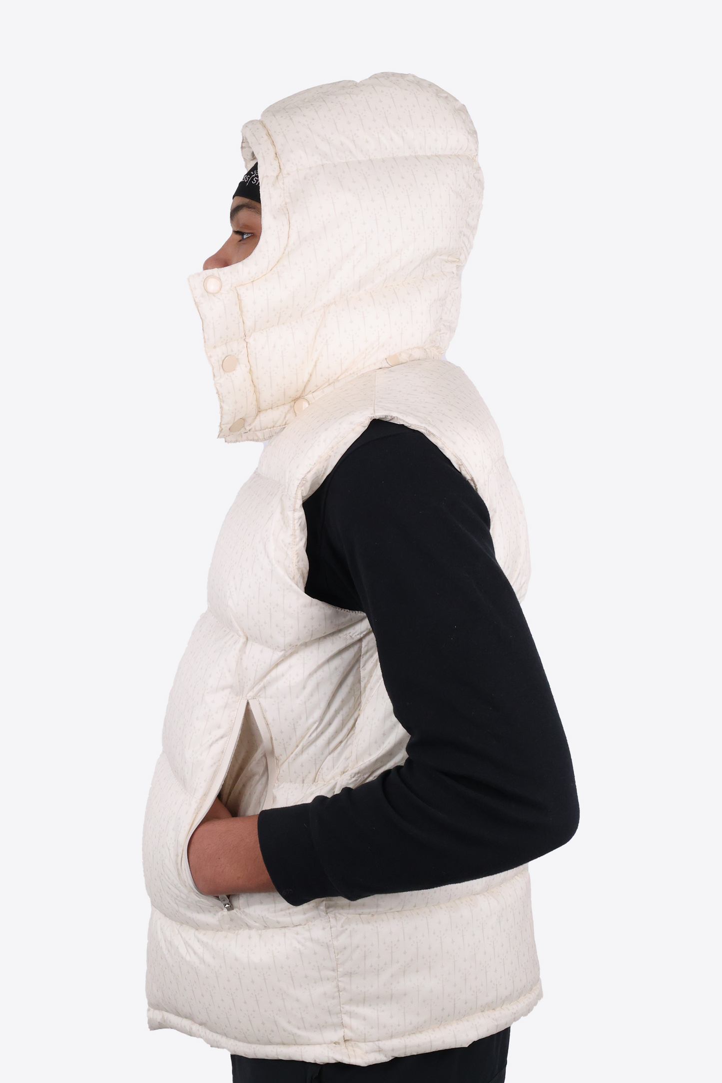 DOUDOUNE CANADA BEIGE (SANS MANCHES)