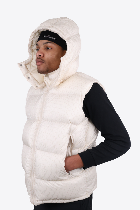 DOUDOUNE CANADA BEIGE (SANS MANCHES)