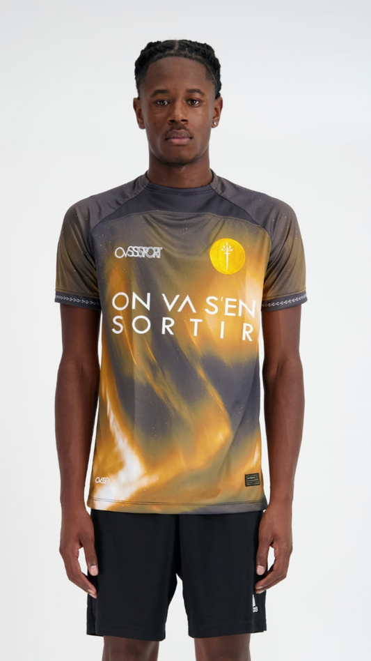 MAILLOT - GALAXIE ORANGE