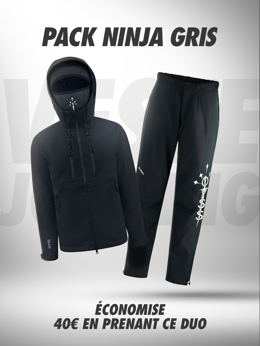 PACK ENSEMBLE NINJA - NOIR