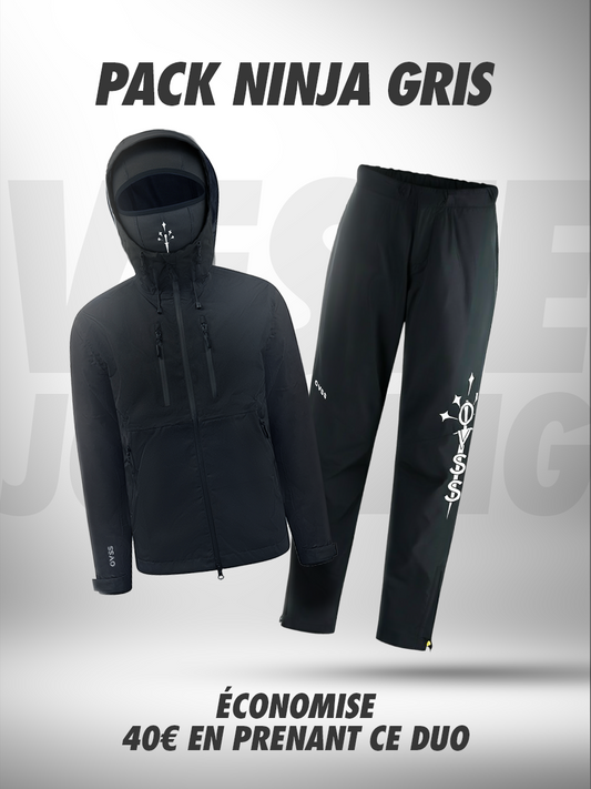 PACK ENSEMBLE NINJA - NOIR